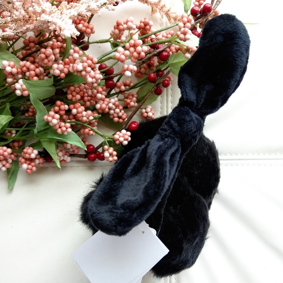 🔥LAST 1🔥NWT BLACK FAUX FUR EARMUFFS WITH BOW - Picture 6 of 6